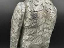 Load image into Gallery viewer, Sterling Silver Figural Falcon Statue
