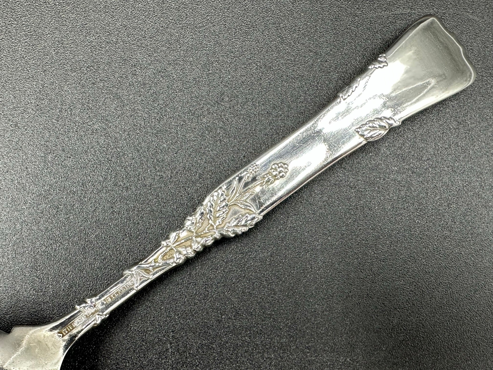 Tiffany & Co Sterling Silver Grape Vine Dessert Spoon – Atlanta Silver