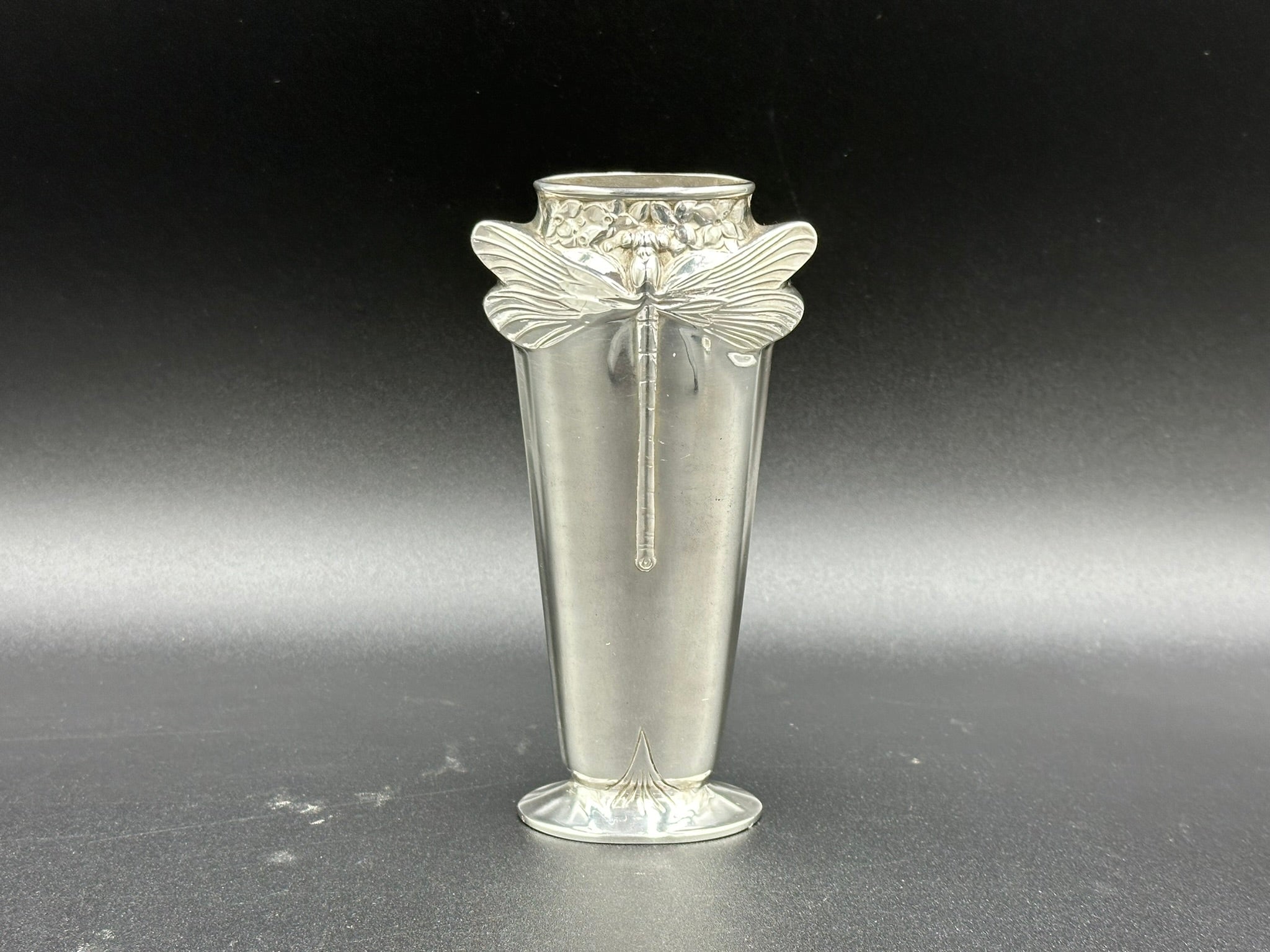 Christofle ドラゴンフライ フラワーベース トンボ Christofle Dragonfly Libellule Silverplate Vase – Atlanta Silver