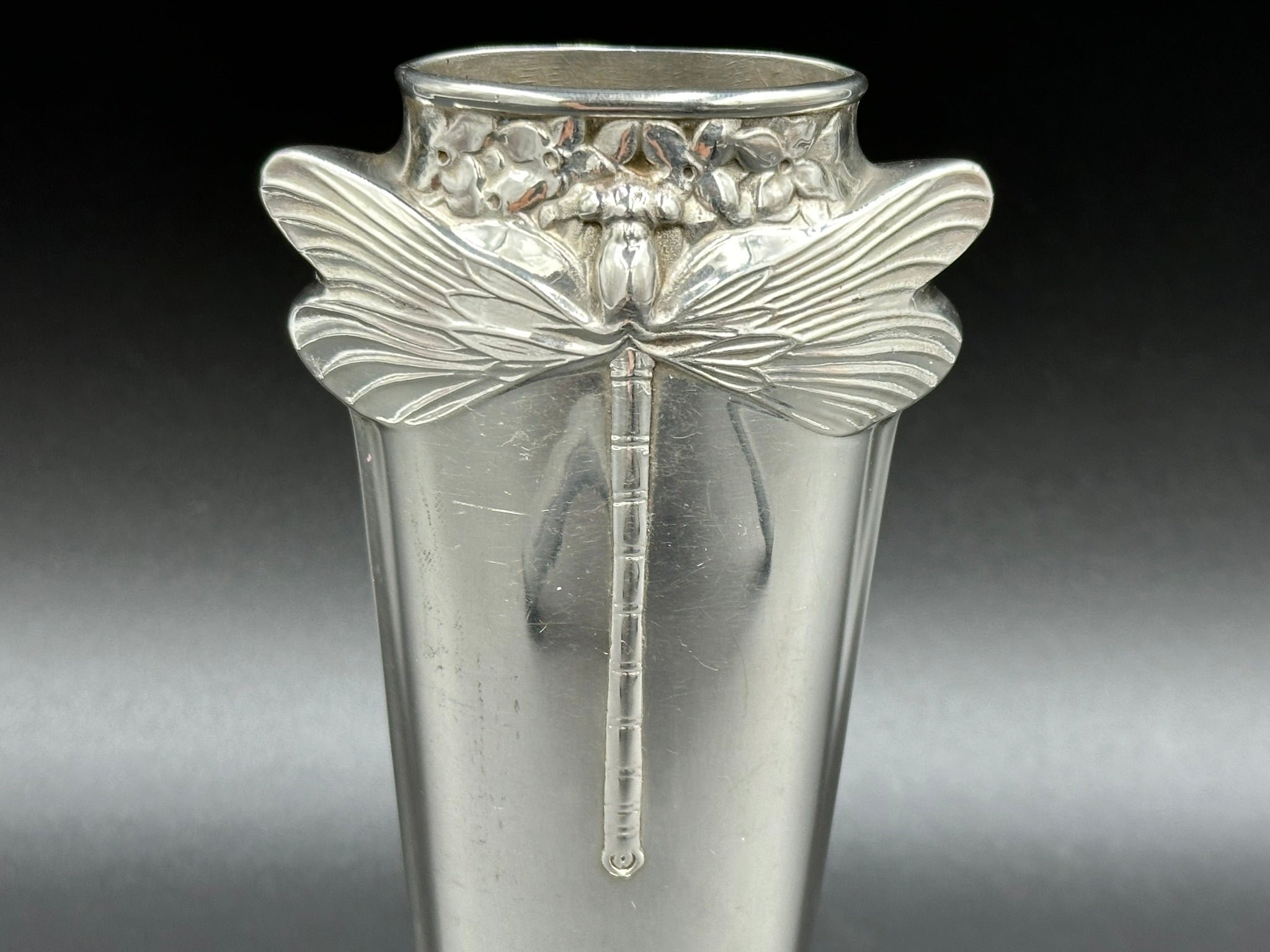 Christofle ドラゴンフライ フラワーベース トンボ Christofle Dragonfly Libellule Silverplate Vase – Atlanta Silver