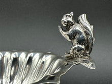Load image into Gallery viewer, Figural Sterling Silver Squirrel Salt Cellars by Gorham
