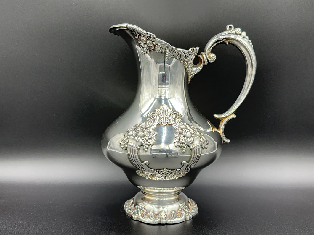 King Francis Silverplate Water Pitcher by Reed & Barton