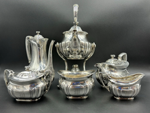 Load image into Gallery viewer, Tiffany &amp; Company Sterling Silver 7 Piece Coffee / Tea Service John C. Moore c. 1907-47
