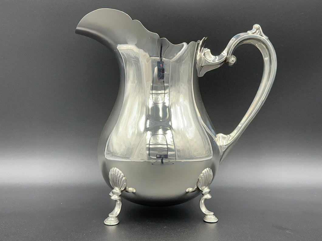 Footed Sterling Silver Water Pitcher by Fisher
