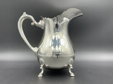 Load image into Gallery viewer, Footed Sterling Silver Water Pitcher by Fisher
