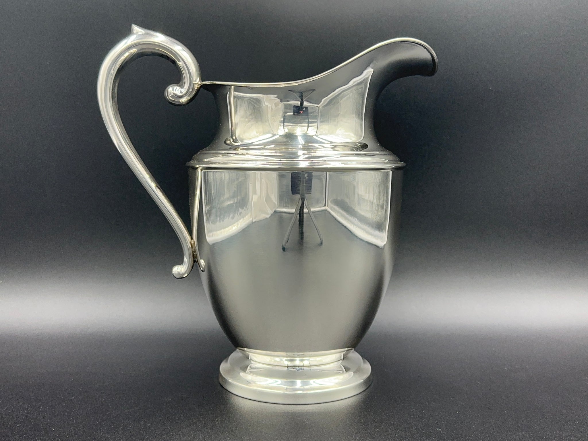 Sterling Silver Water Pitcher by Preisner – Atlanta Silver