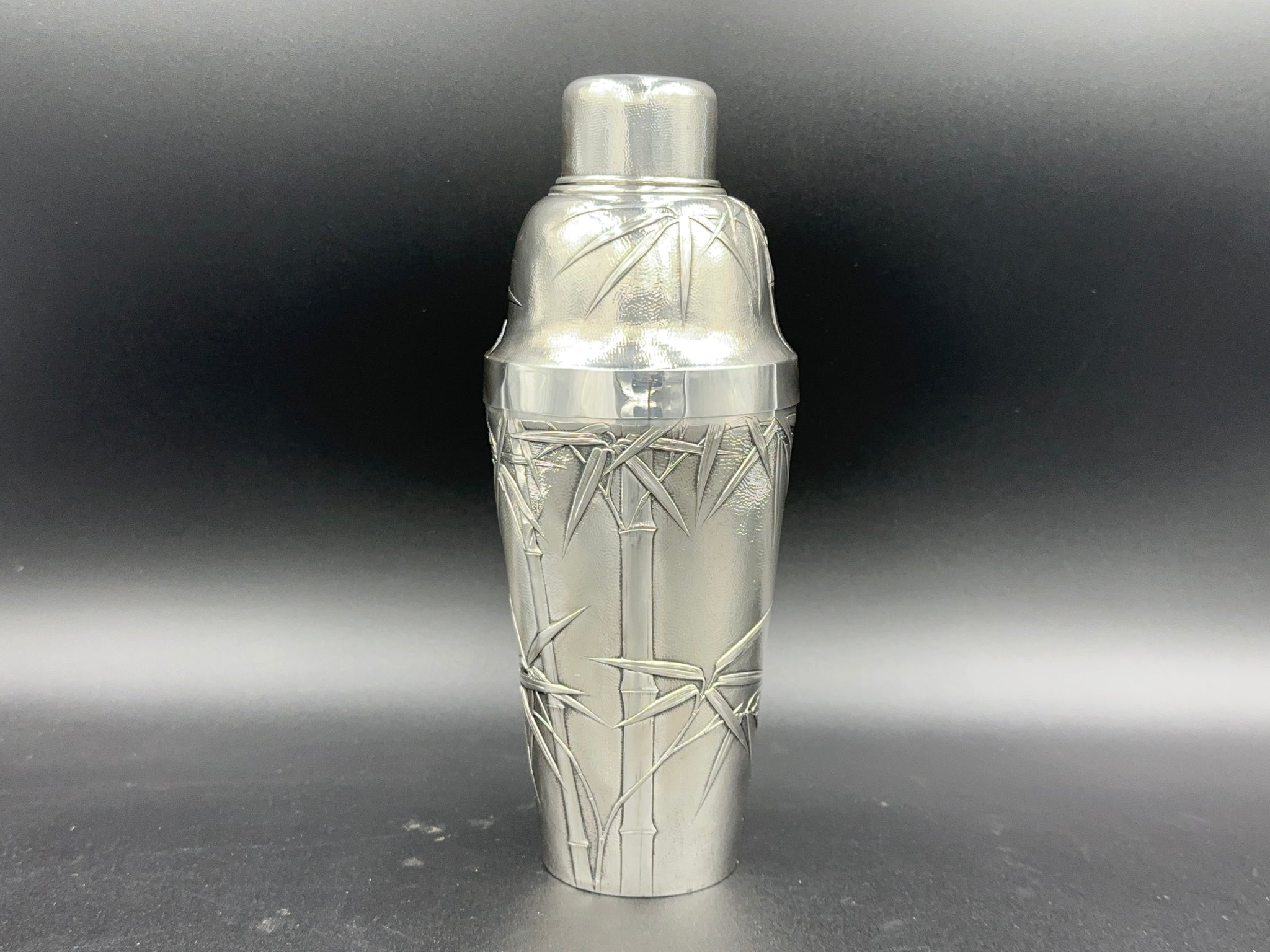 silver 950 銀　デキャンタ　酒器 Japanese Sterling Silver Bamboo Cocktail Shaker – Atlanta Silver