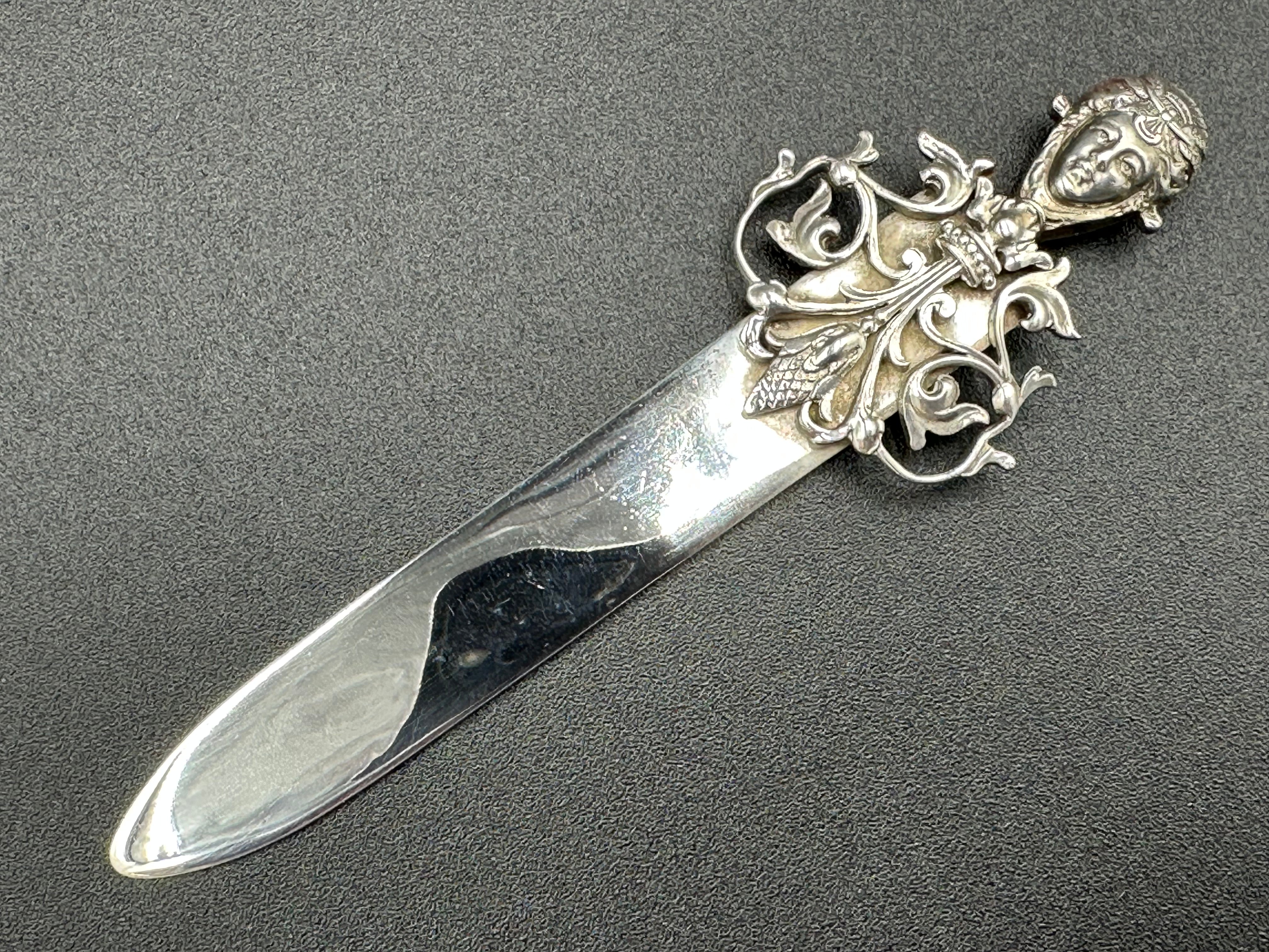 Sterling Silver Bookmark by George Shiebler c.1880's – Atlanta Silver