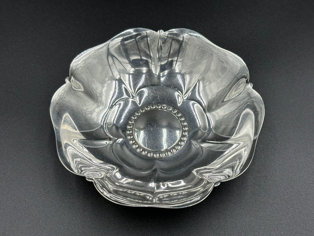 Tiffany & Co Sterling Silver Flower Shaped Dish