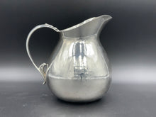 Load image into Gallery viewer, Sterling Silver Hand Hammered Arts &amp; Crafts Water Pitcher by Spaulding c.1920
