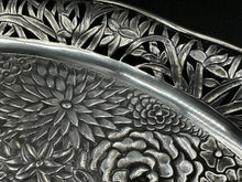 Load image into Gallery viewer, Chinese Export Silver Tray by Wang Hing
