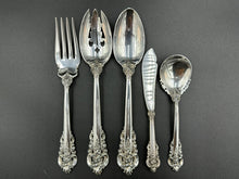 Load image into Gallery viewer, Grande Baroque by Wallace Set of Sterling Silver Flatware 76 Pieces
