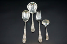 Load image into Gallery viewer, Baltimore Rose by Schofield Set of Sterling Silver Flatware 96 Pieces

