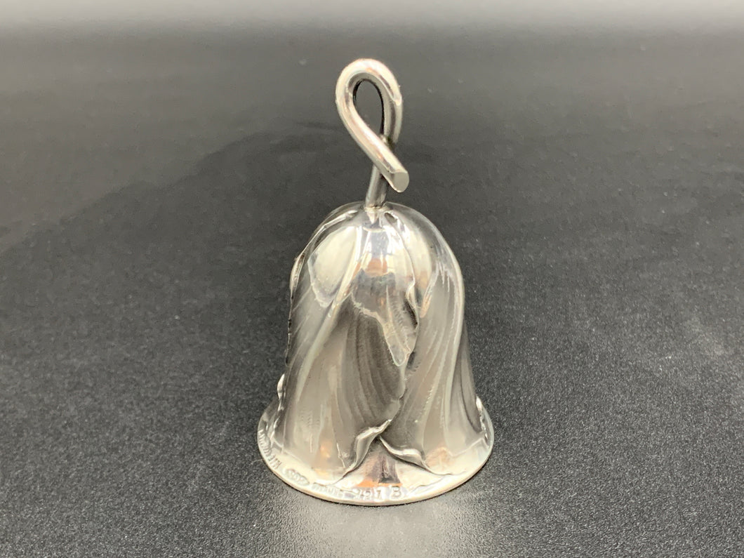 George Shiebler Tulip Shaped Sterling Silver Aesthetic Bell