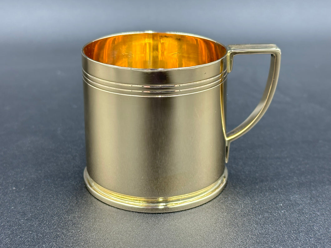 Rare Tiffany & Company 14 Karat Gold Childs Cup c. 1936-37