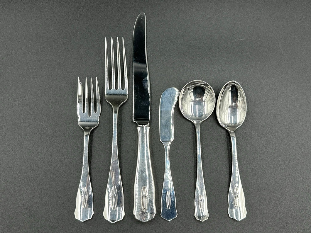 Ramona by Shreve Set of Sterling Silver Flatware 96 Pieces