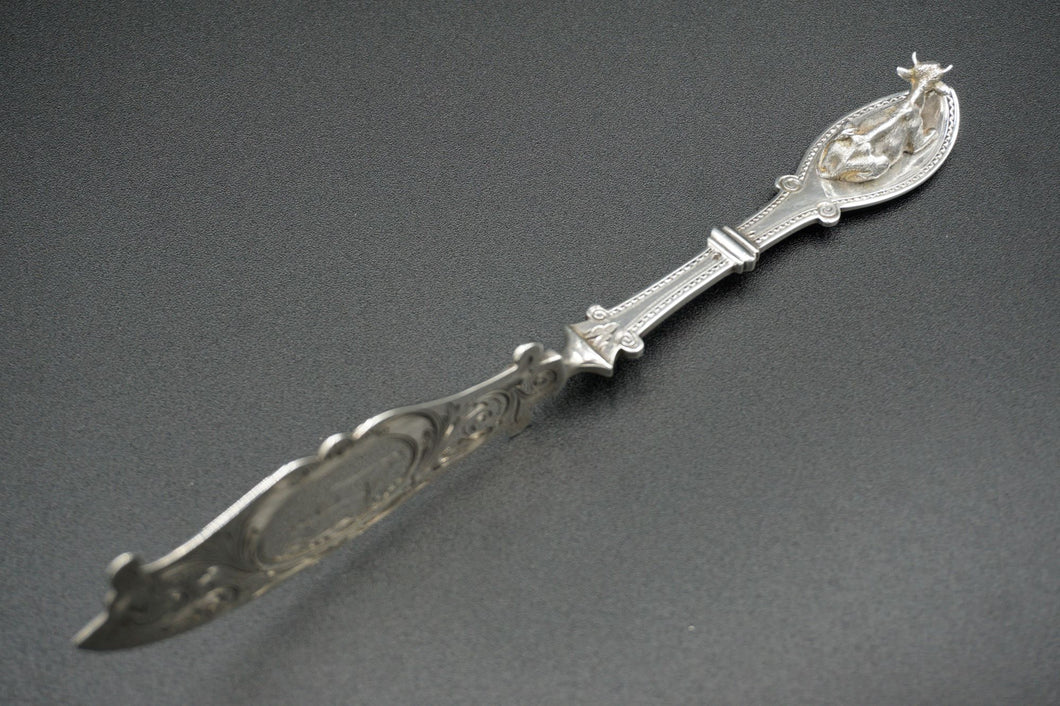 Ball, Black & Co Sterling Silver Cow Butter Spreader