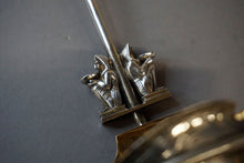 Load image into Gallery viewer, Silence by Gorham Rare Egyptian Revival Sterling Silver Oyster Ladle 12 1/2&quot; GW
