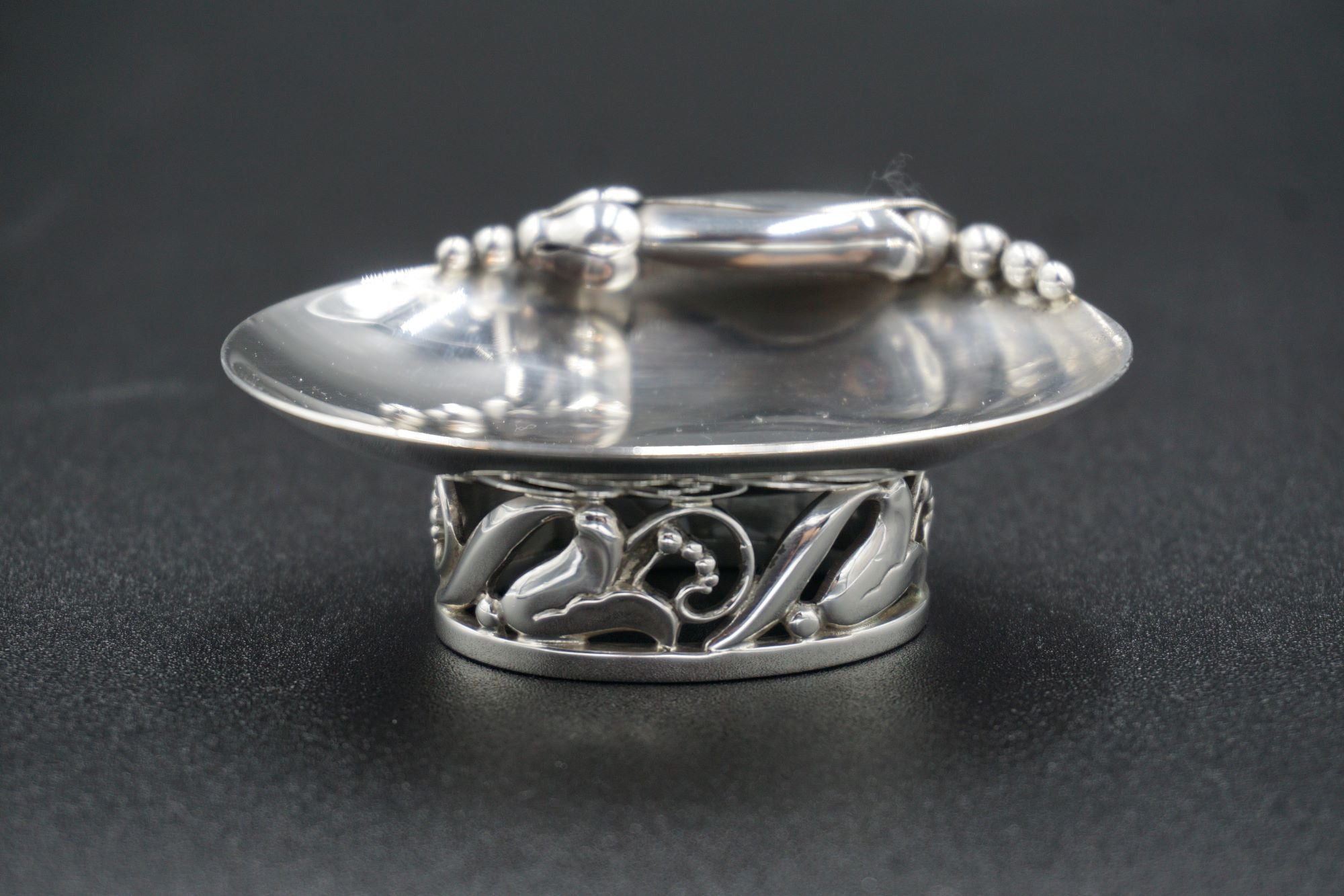 La Paglia Designed Sterling Silver Salt Cellar by International