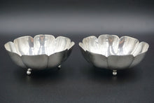 Load image into Gallery viewer, Mexican Sterling Silver Footed Candy Dishes
