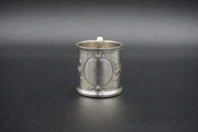 Load image into Gallery viewer, Wood &amp; Hughes Coin Silver Baby Cup Macon Georgia
