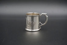 Load image into Gallery viewer, Wood &amp; Hughes Coin Silver Baby Cup Macon Georgia
