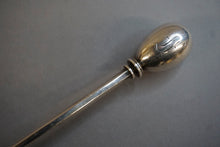 Load image into Gallery viewer, Whiting Sterling Silver Applied Figural Mouse Cheese Scoop
